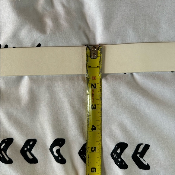 SHEIN White Double Circle Belt - Picture 4 of 4